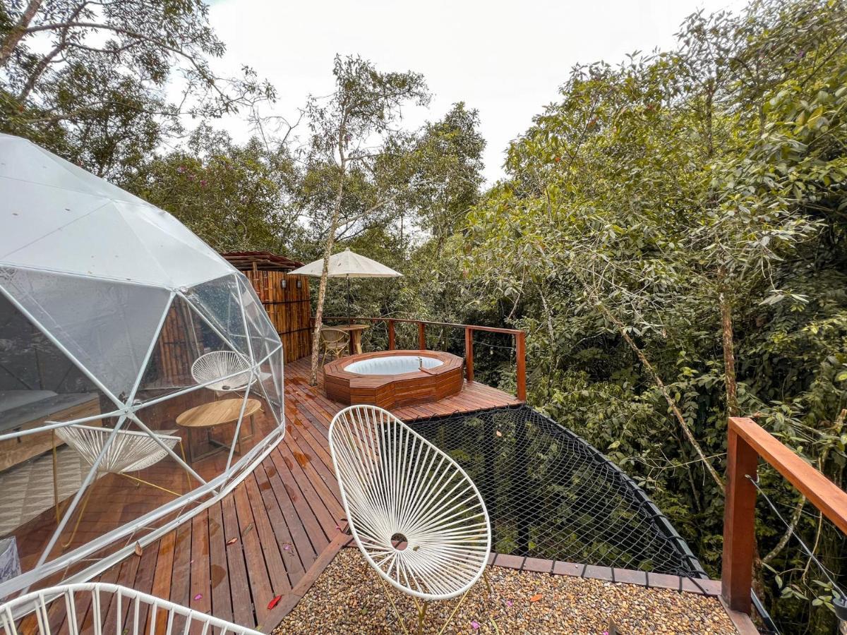 Solana Glamping Hotel Pereira Buitenkant foto