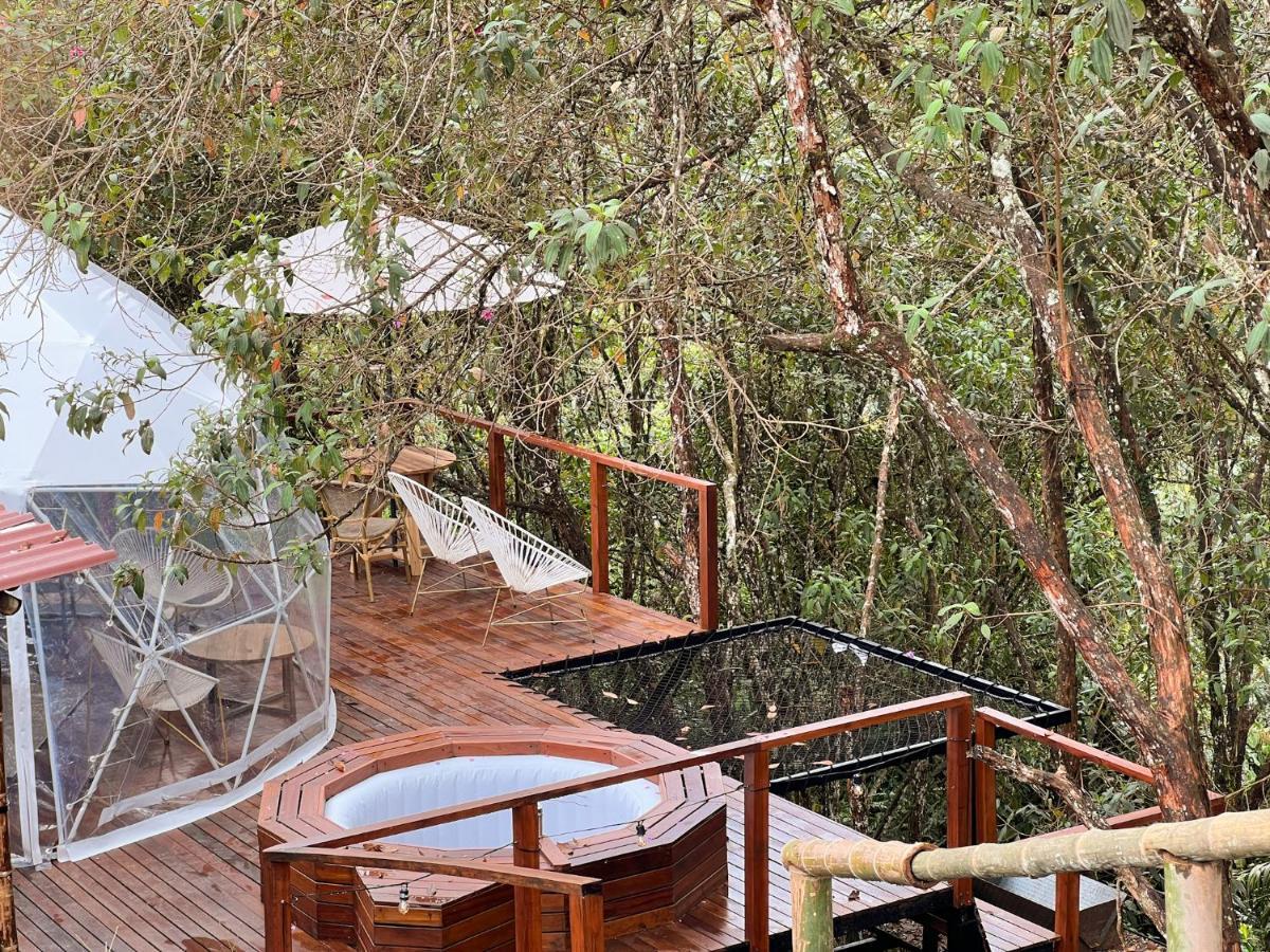 Solana Glamping Hotel Pereira Buitenkant foto